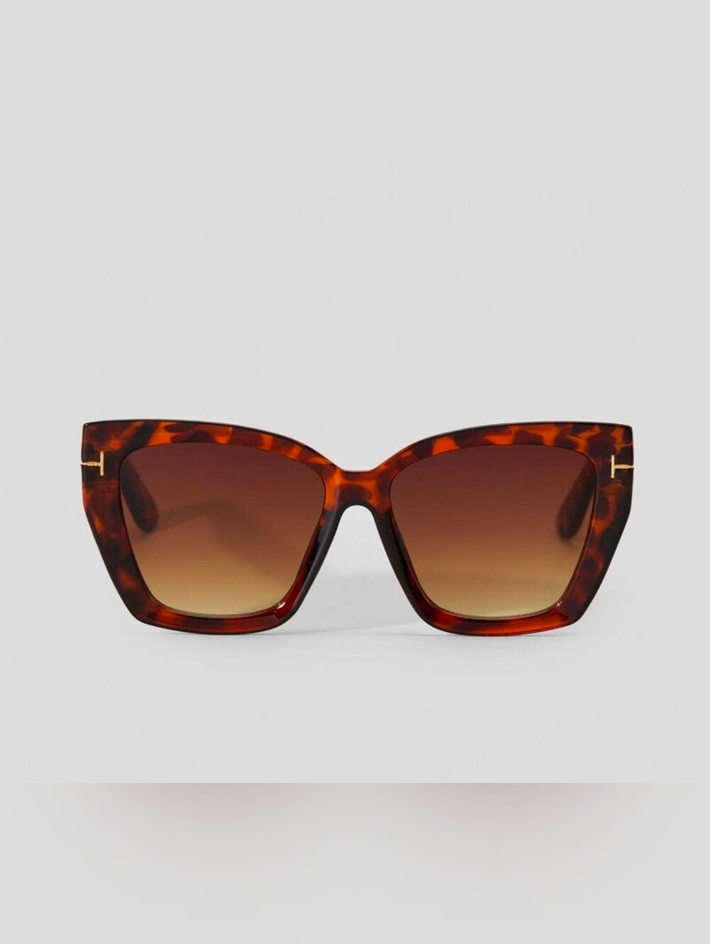 Tortoiseshell Cat-Eye Sunglasses - Brown Gradient BNIB